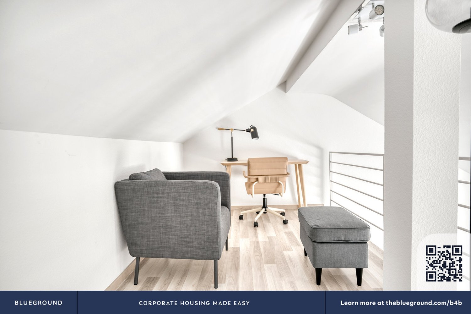 2 ½ rooms furnished flat