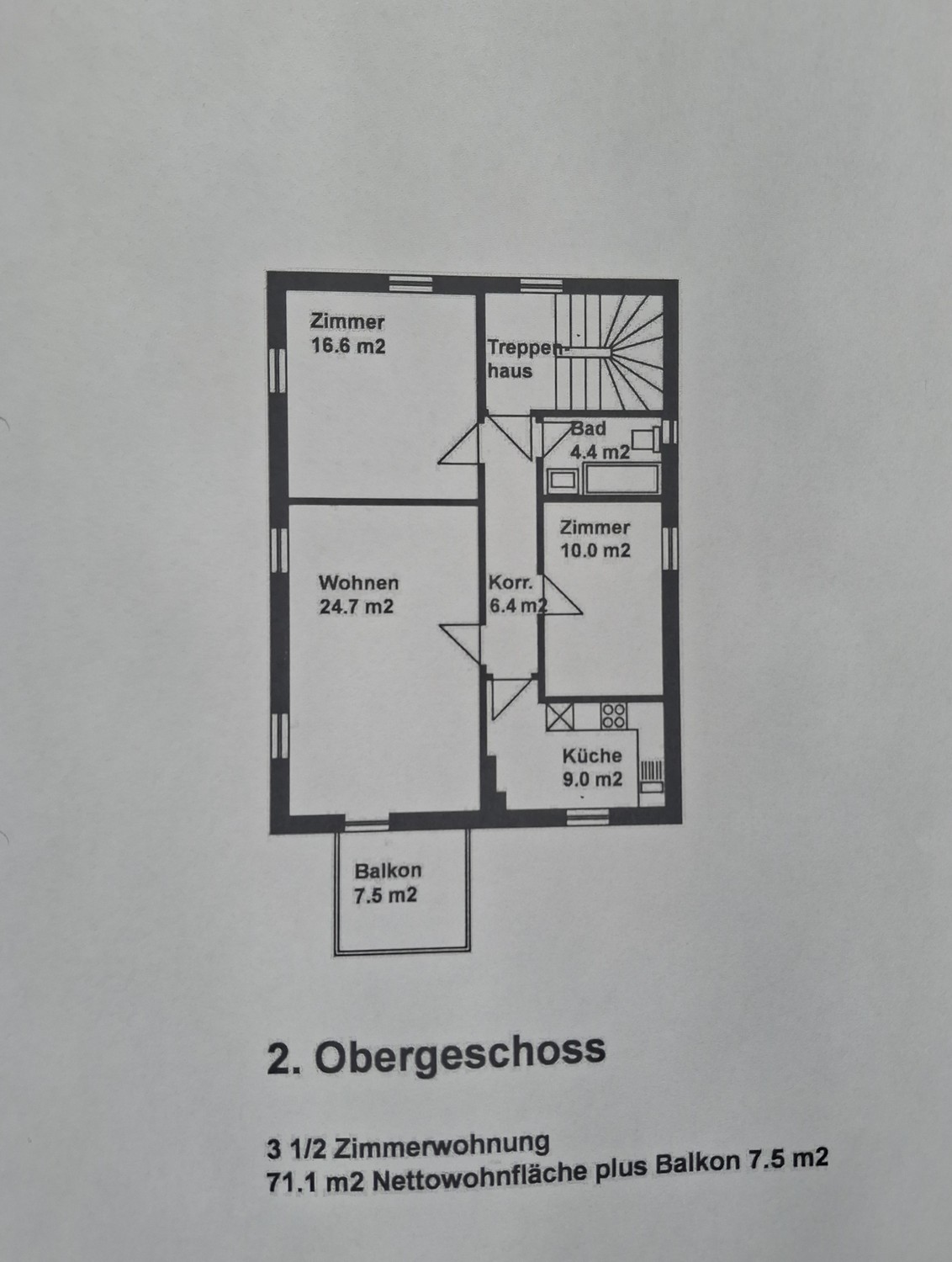 3 ½ rooms apartment, photo 10 of 10
