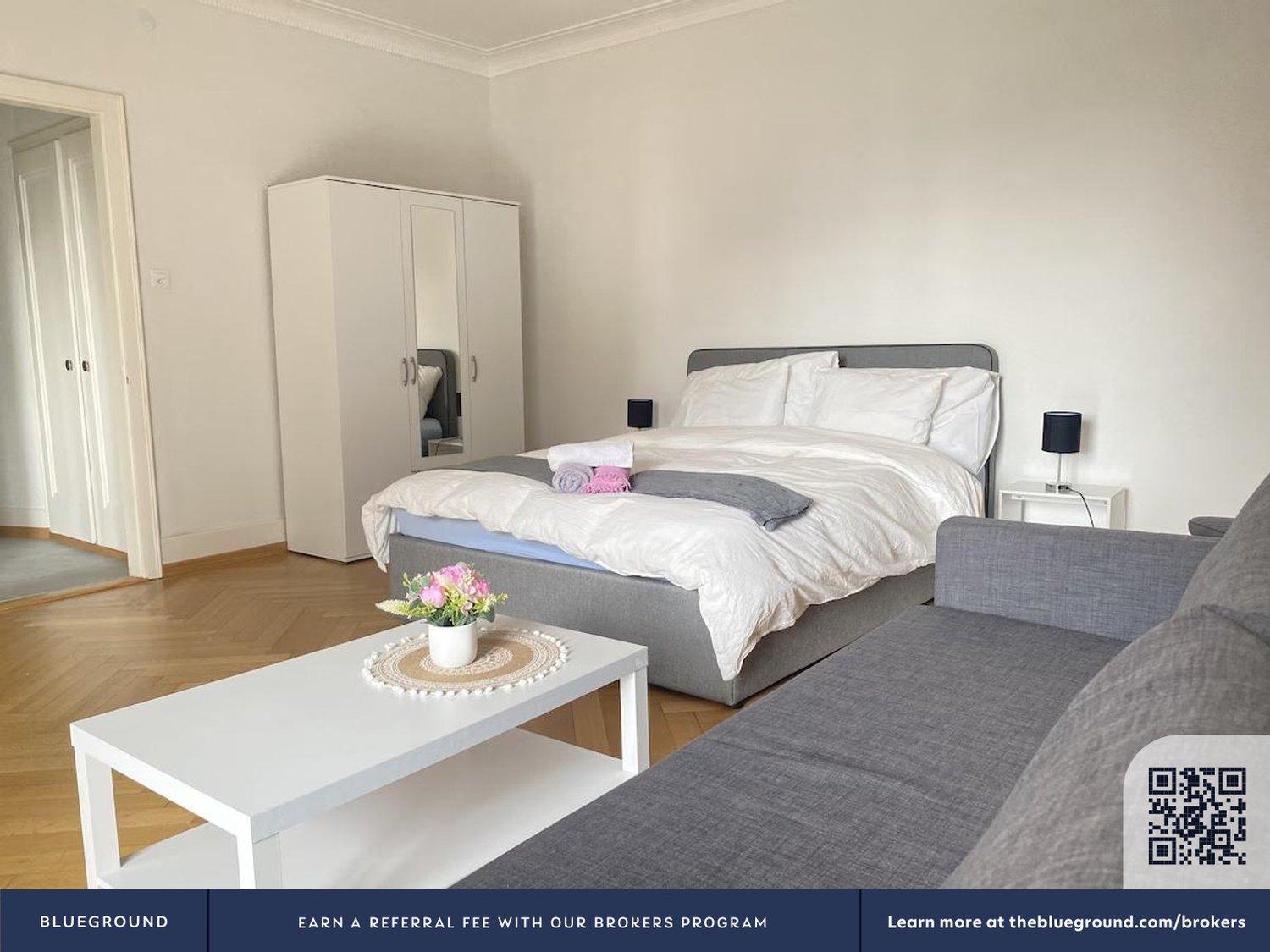 1 room furnished flat