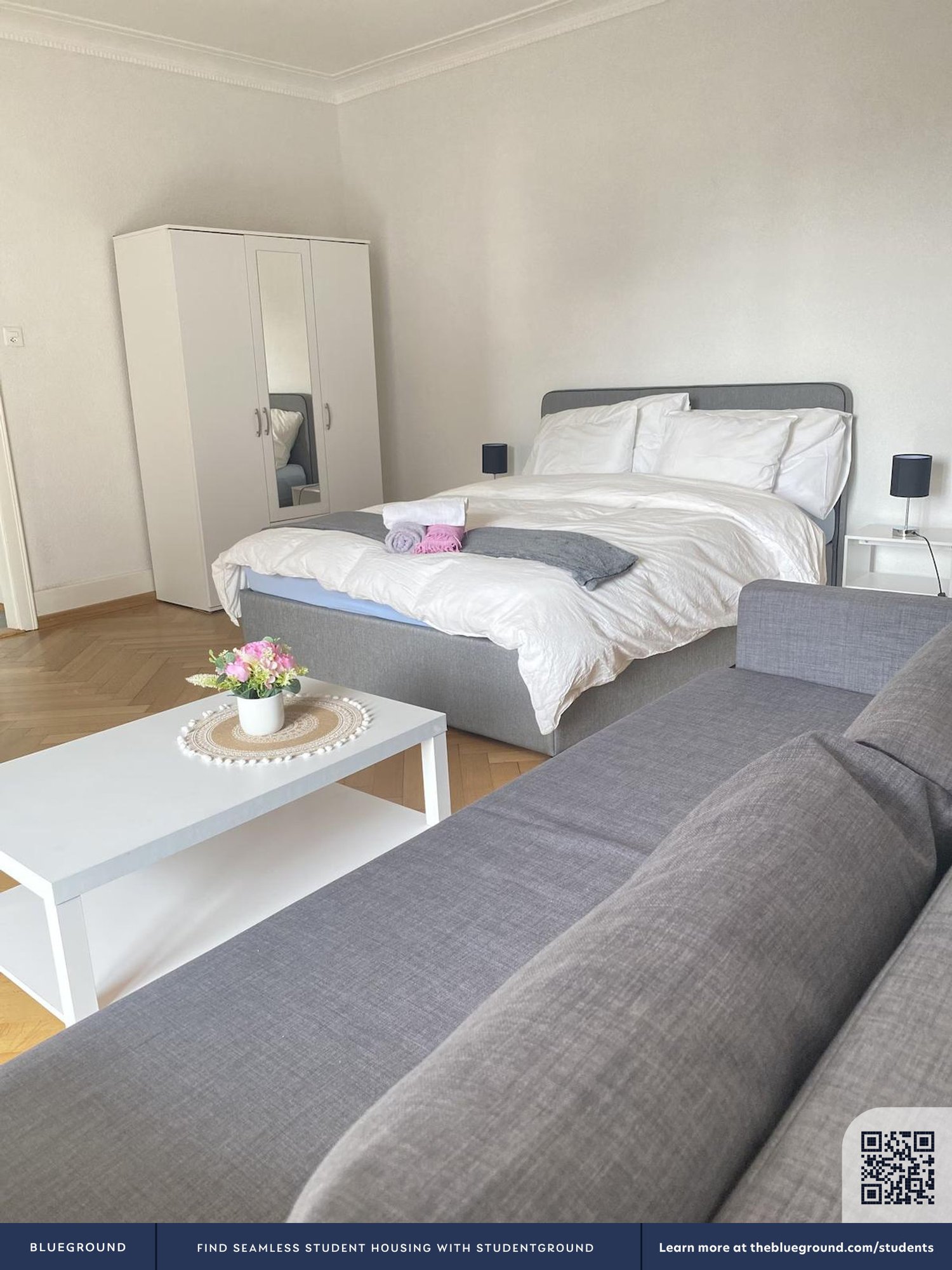 1 room furnished flat