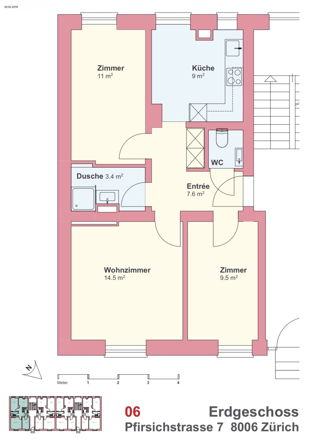 3 rooms apartment, photo 9 of 10