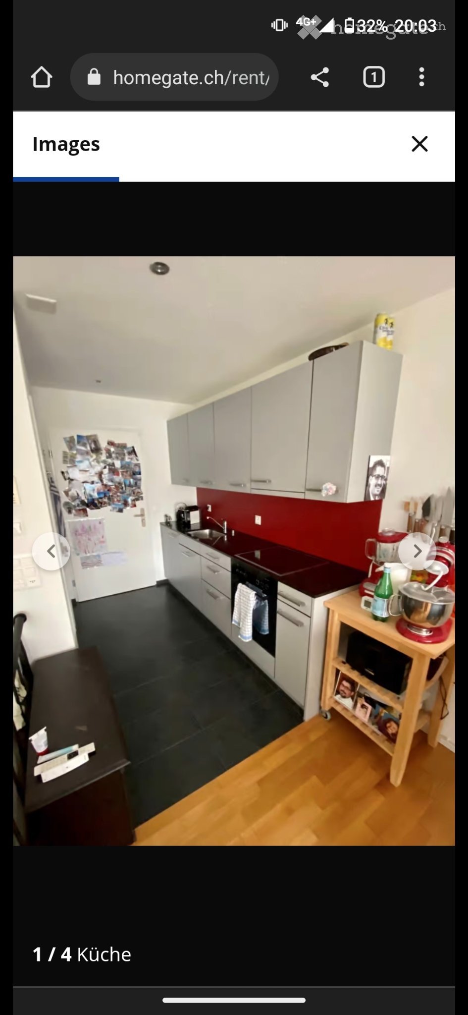 1 ½ rooms apartment