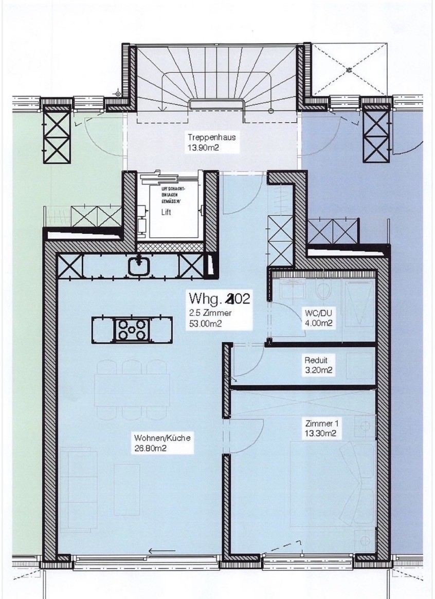 2 ½ room apartment