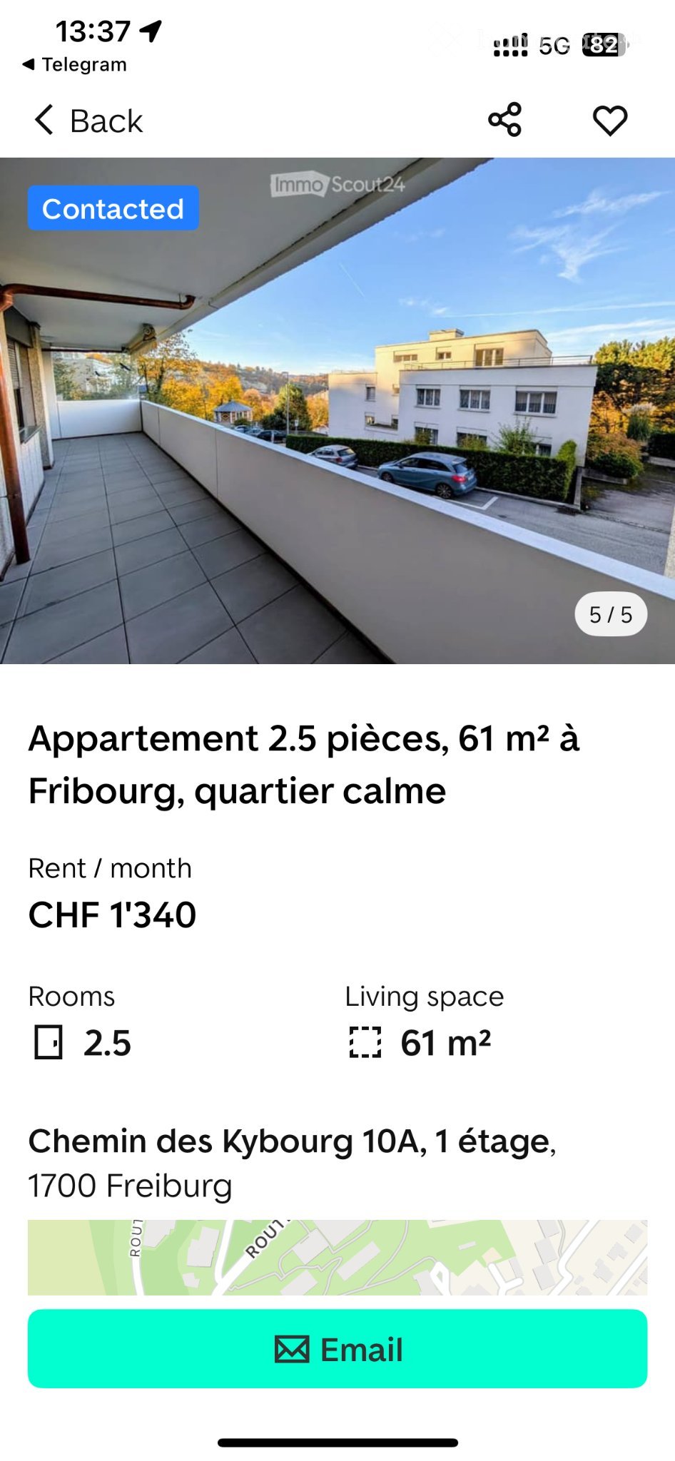 1 rooms apartment