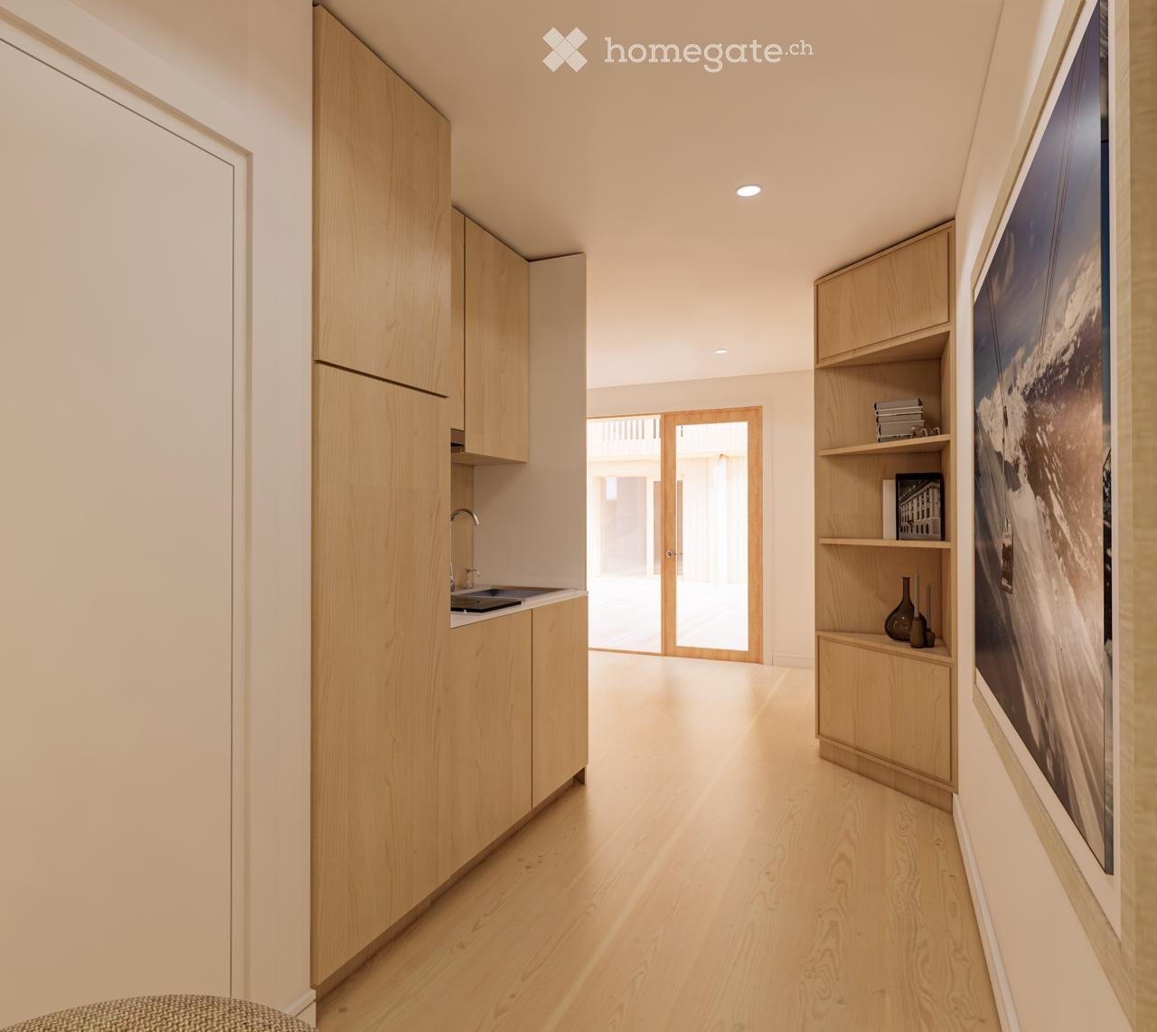 1 ½ rooms apartment