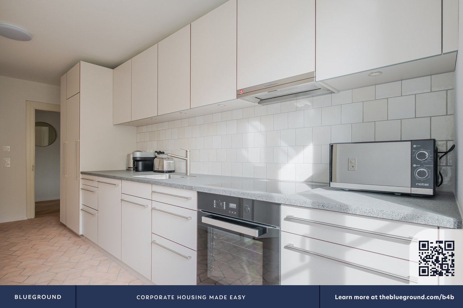 3 ½ rooms furnished flat