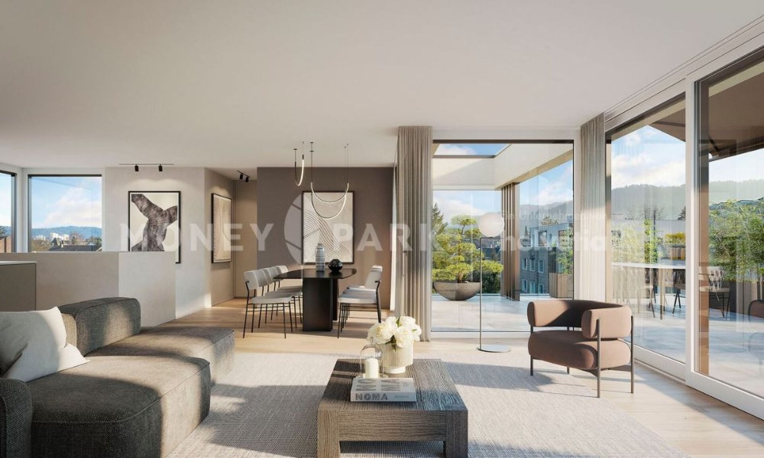 4 ½ pièces appartement en attique
