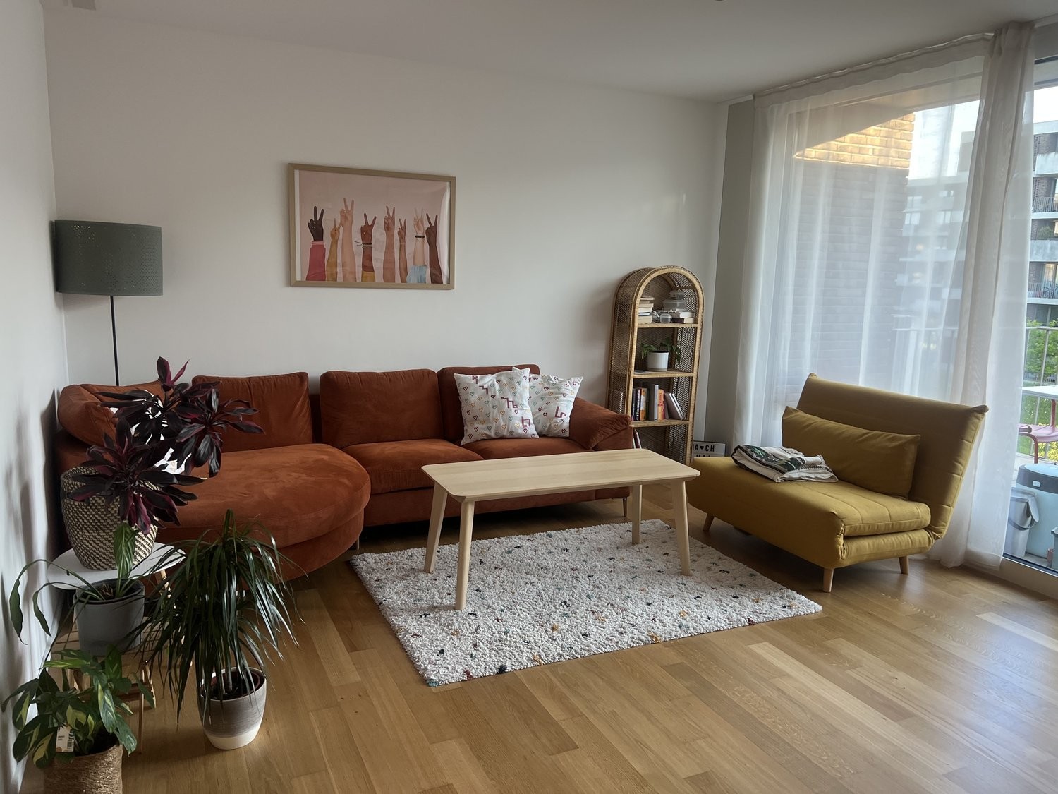 4 ½ rooms furnished flat