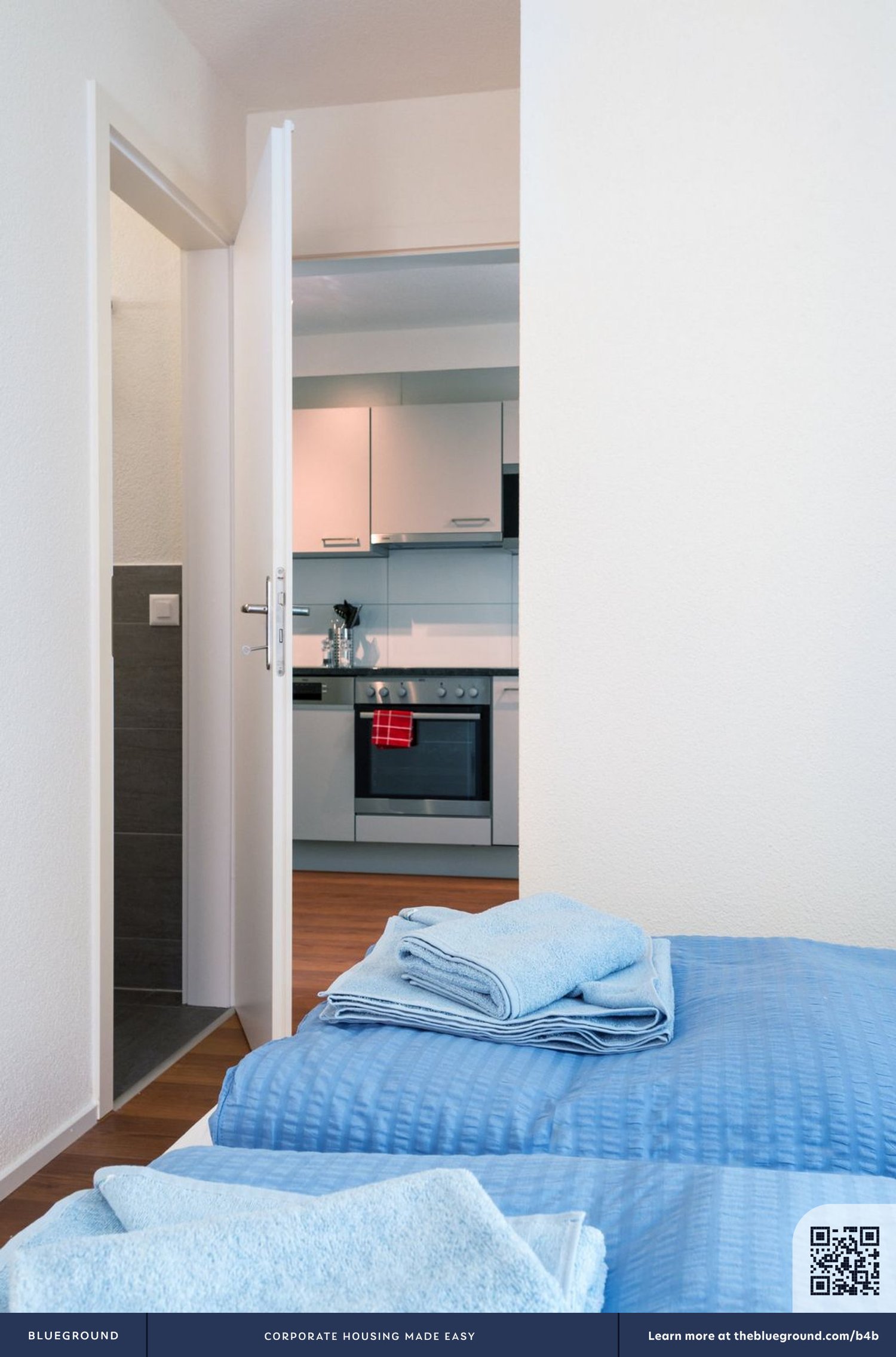 3 rooms furnished flat