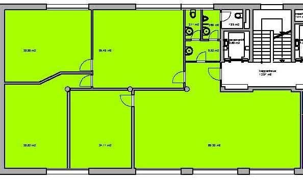 199m² office