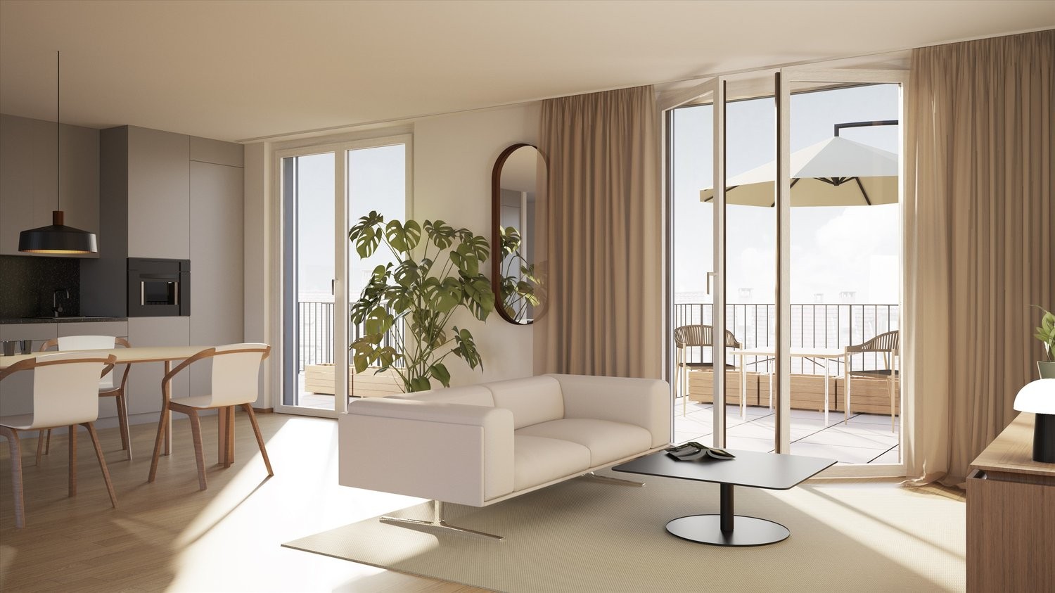 2 ½ rooms apartment