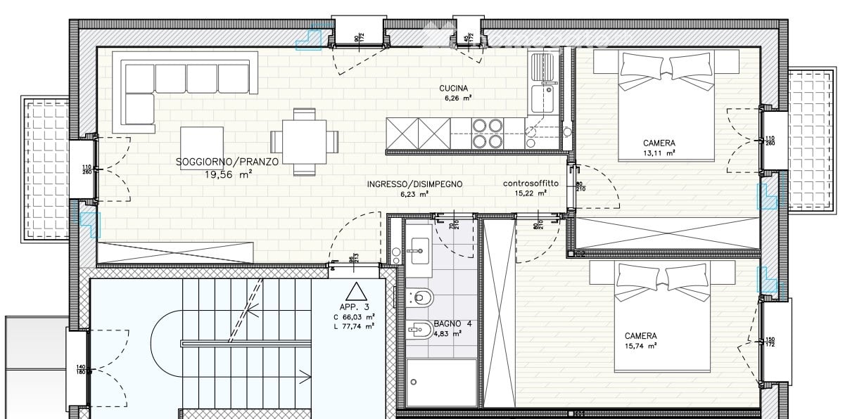 3 ½ rooms apartment, photo 5 of 5