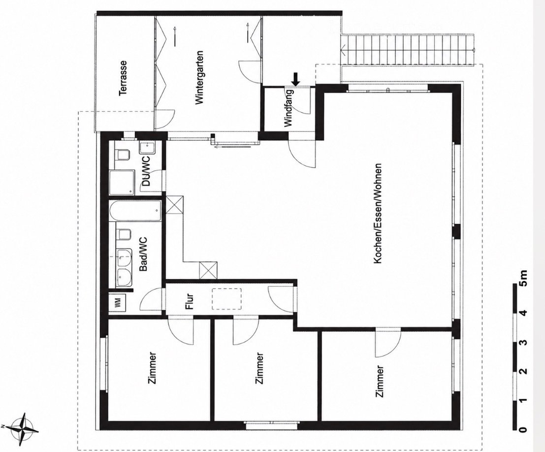 4 pièces appartement