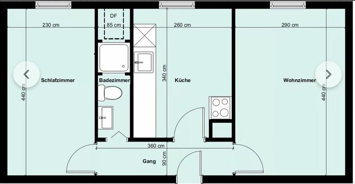 2 rooms apartment, photo 5 of 7