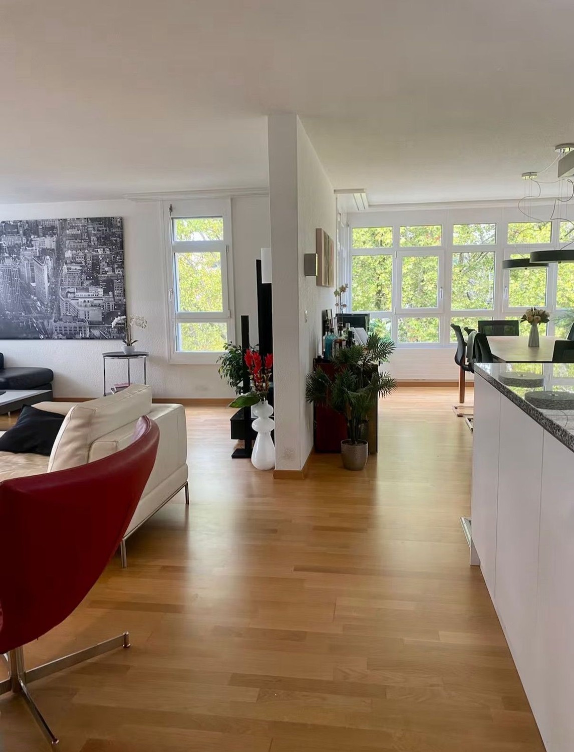 6 rooms apartment