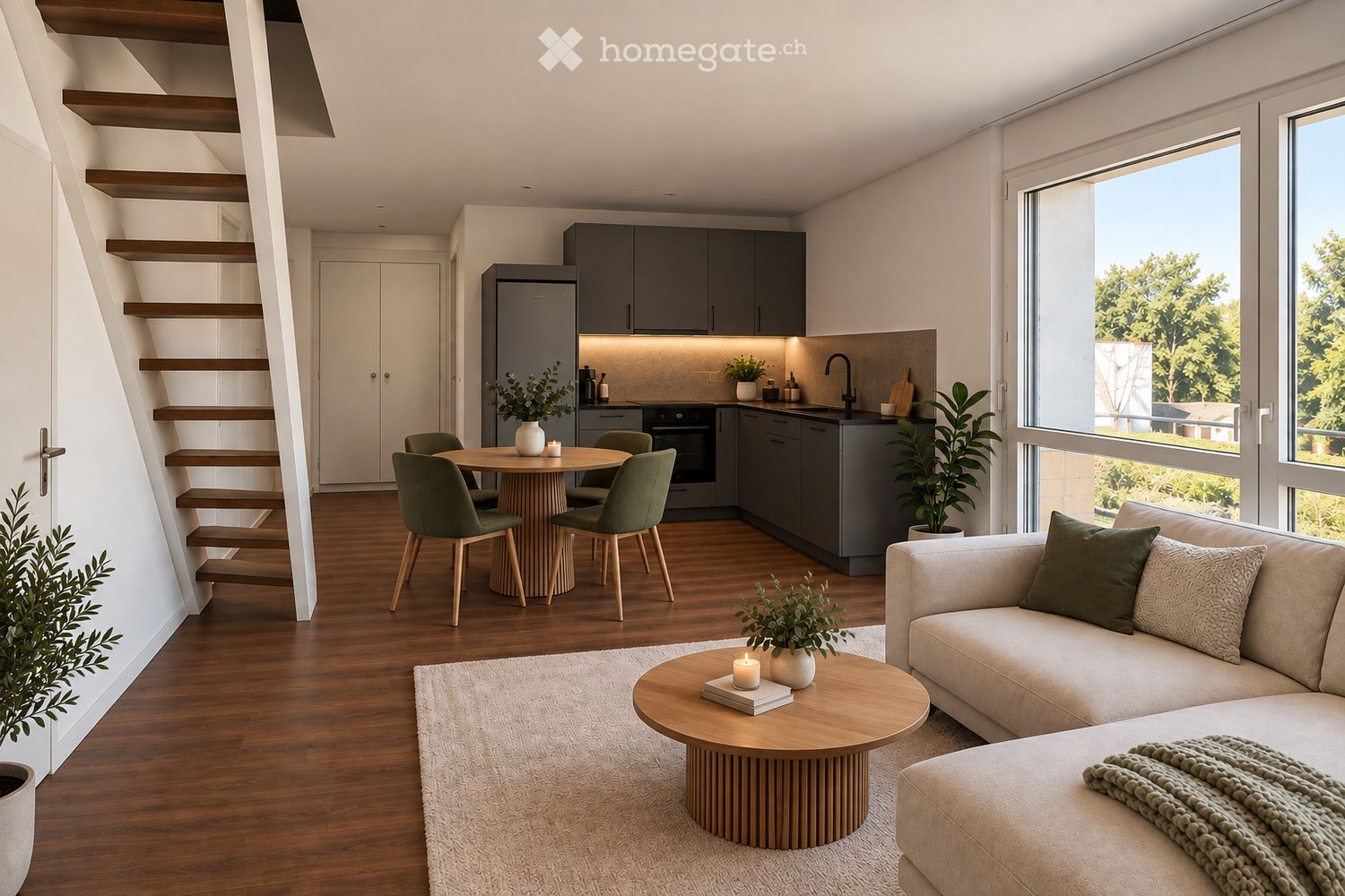 3 rooms apartment, photo 3 of 4