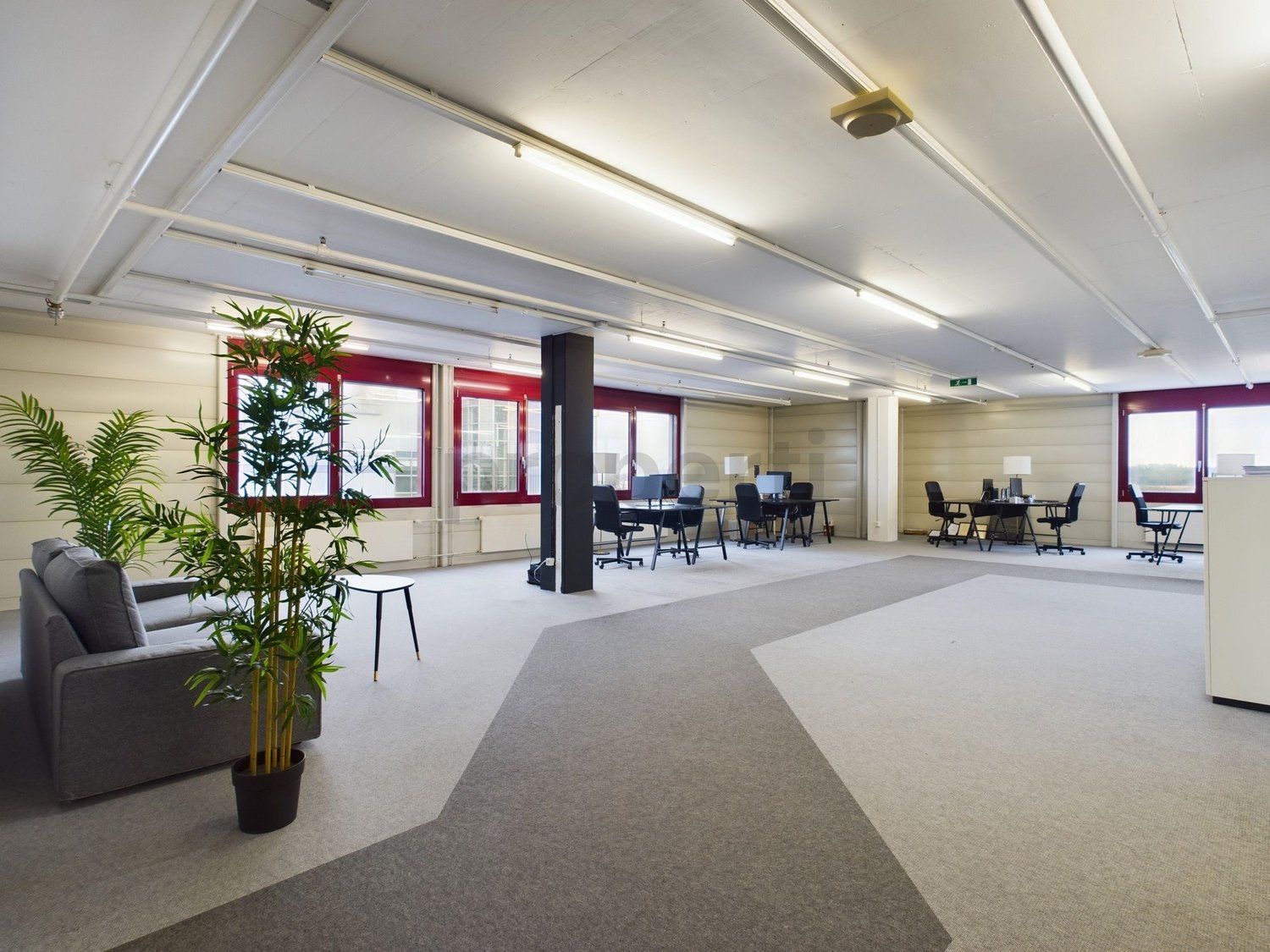 250m² office