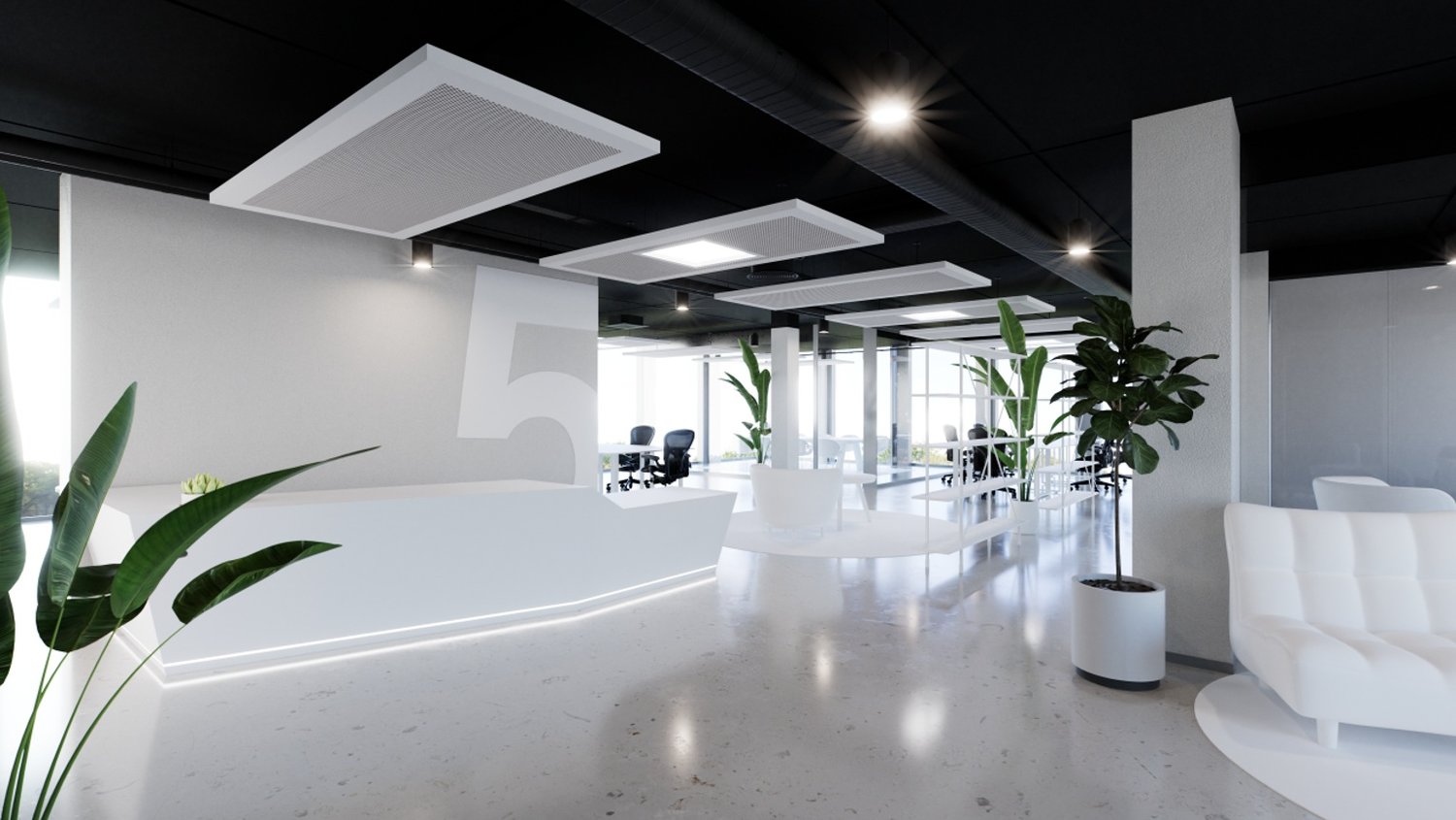 536m² office, photo 1 of 9