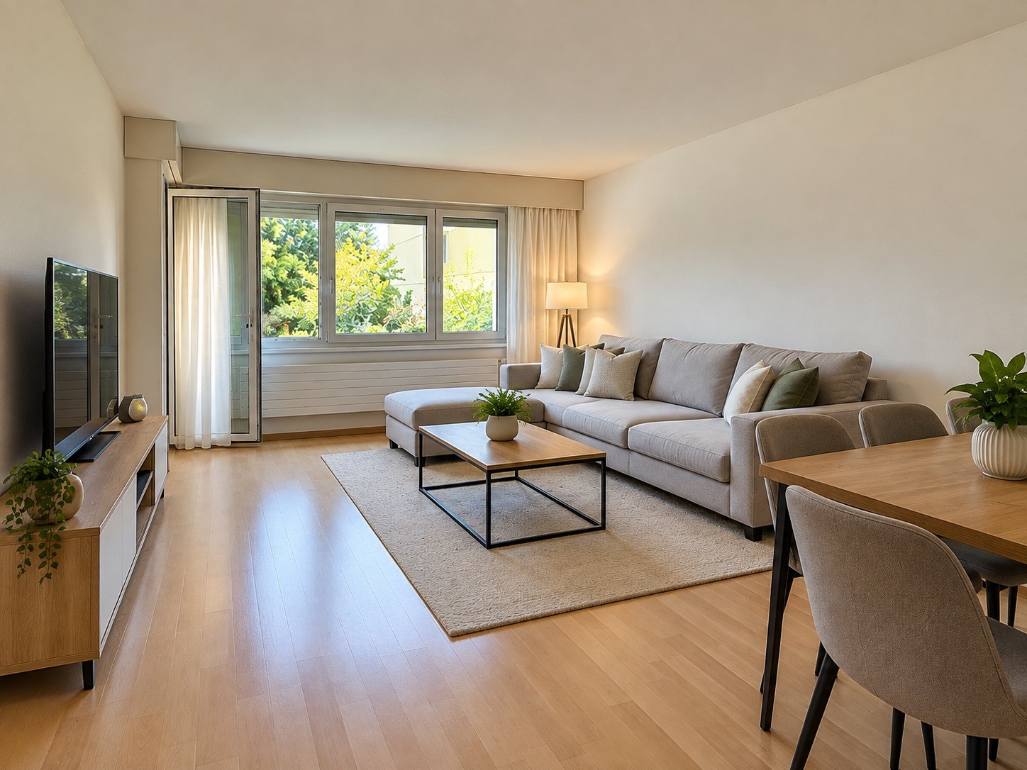 Möblierte 3 ½ Zimmer Wohnung