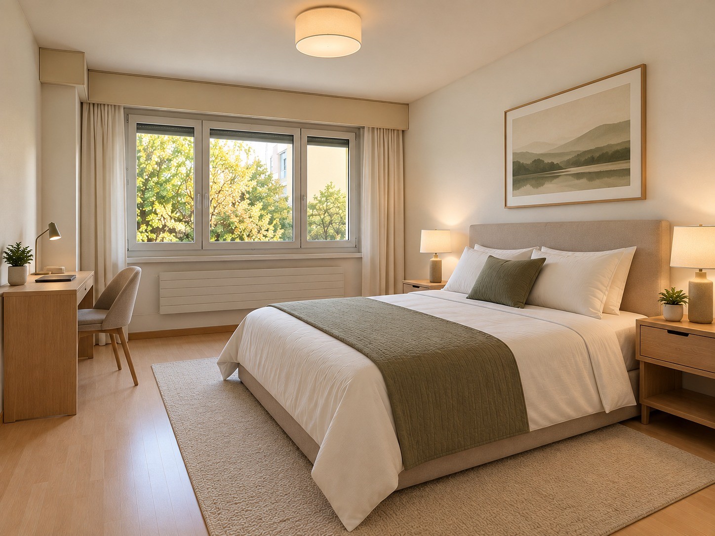 Möblierte 3 ½ Zimmer Wohnung