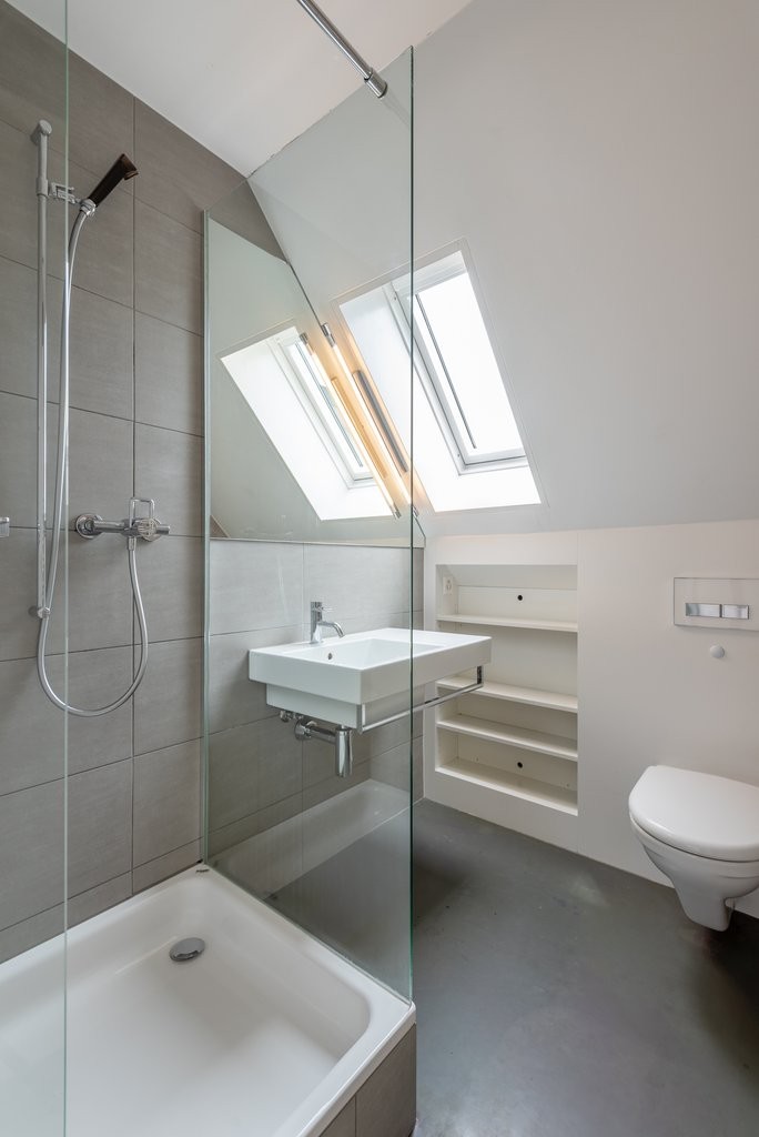 3 rooms roof flat