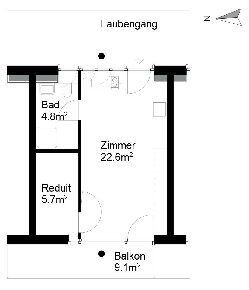1 room apartment, photo 9 of 9