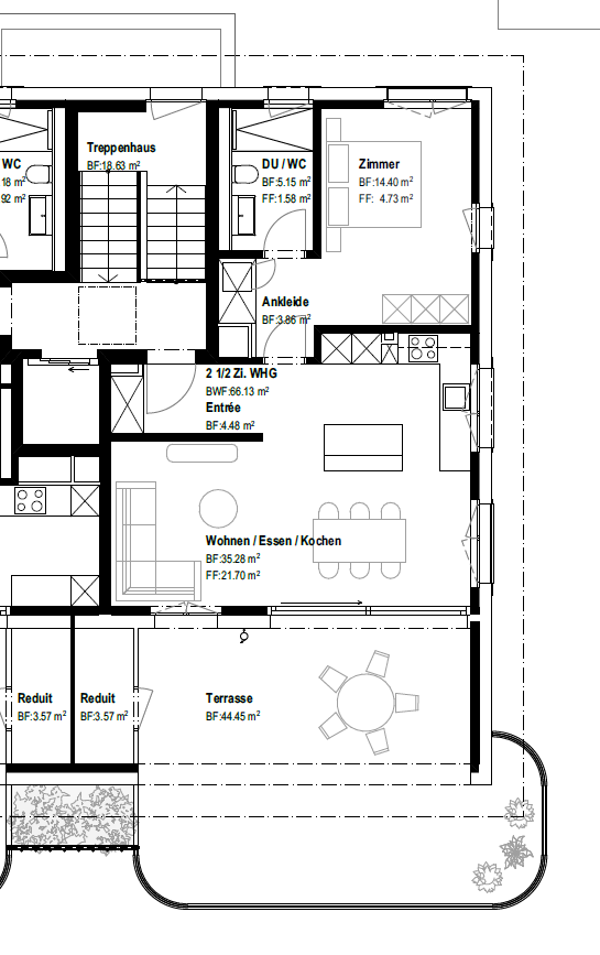2 ½ rooms apartment, photo 5 of 5