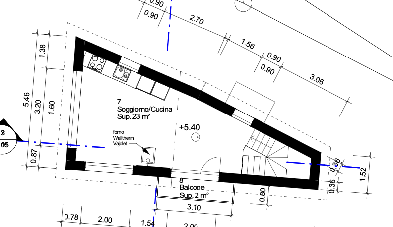 2 ½ rooms apartment
