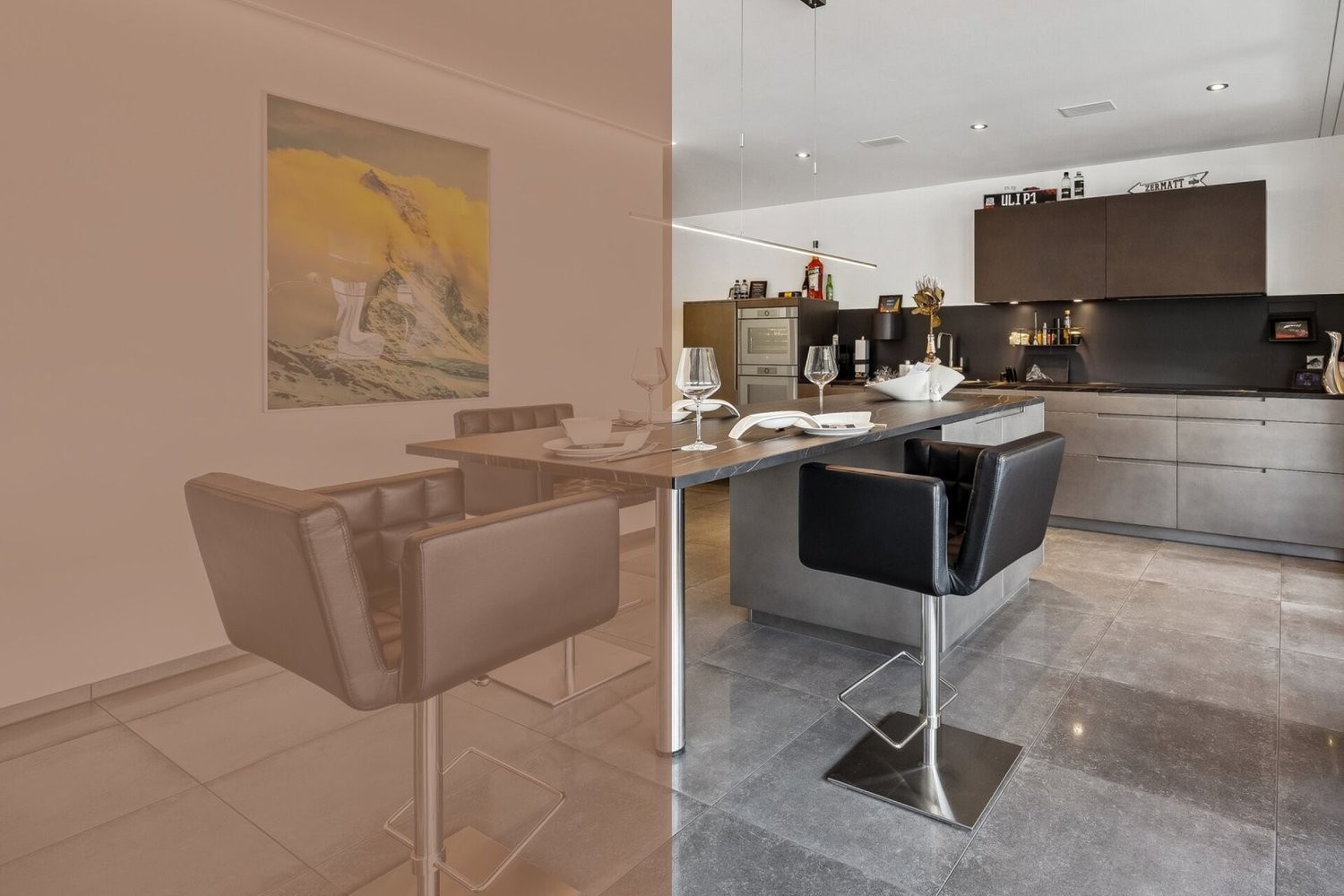 2 ½ pièces appartement meublé