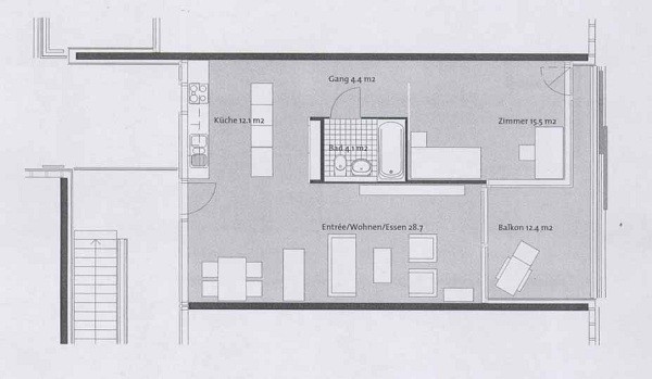 2 ½ rooms apartment, photo 9 of 9