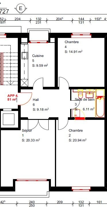 3 rooms apartment, photo 8 of 8