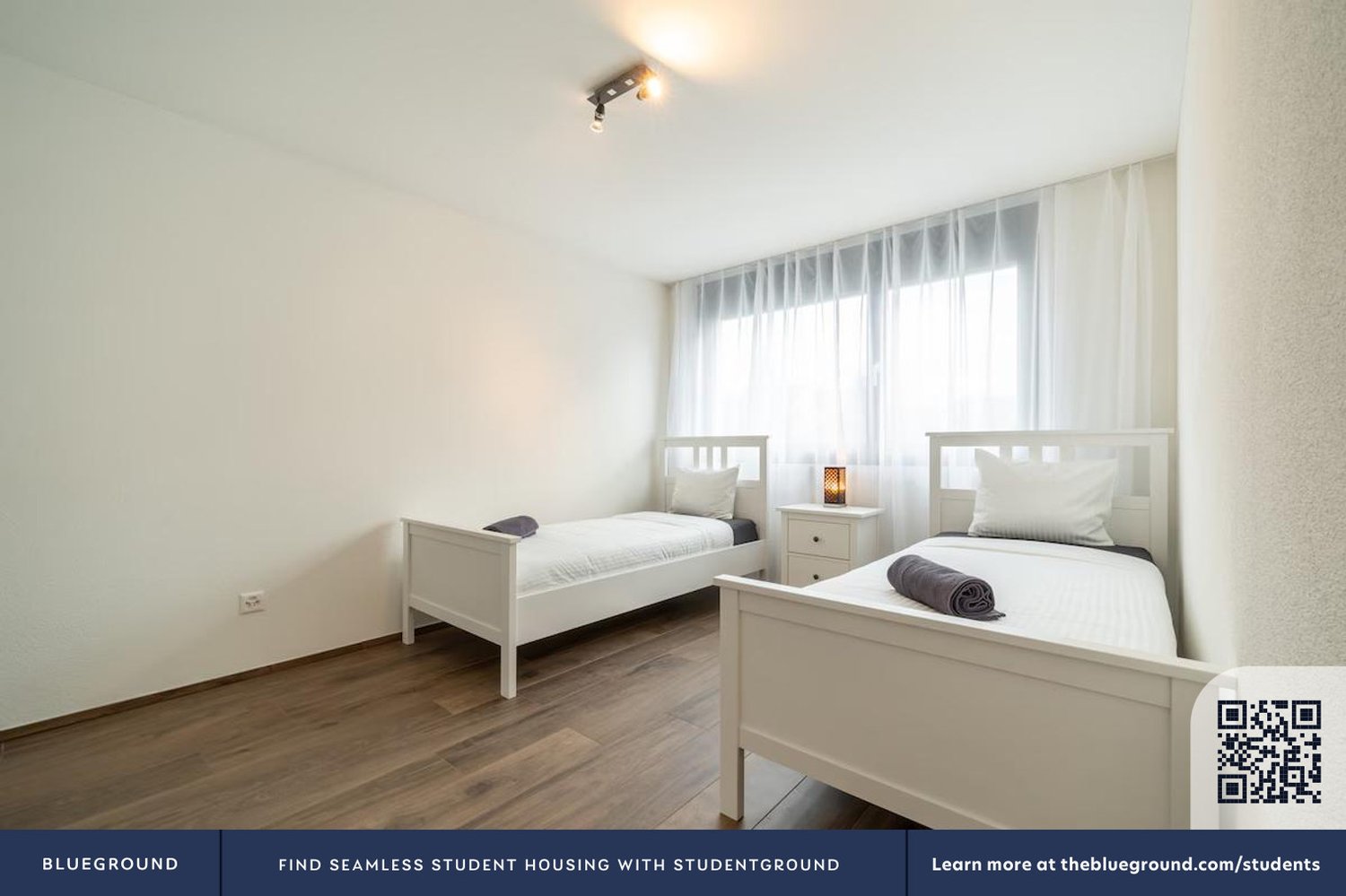 4 rooms furnished flat