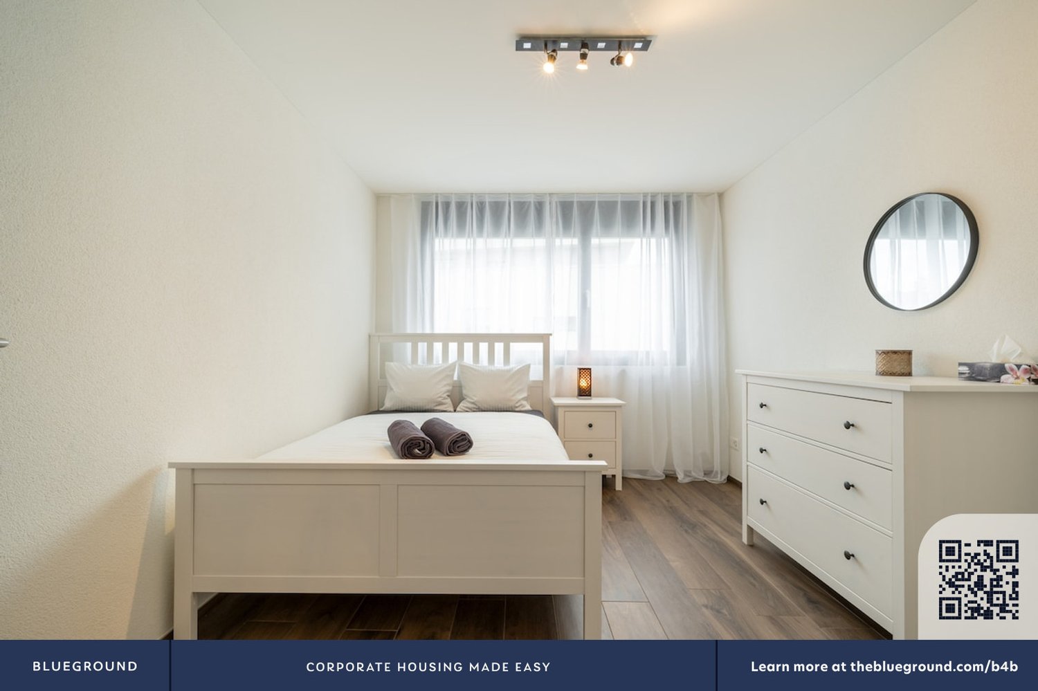 4 rooms furnished flat