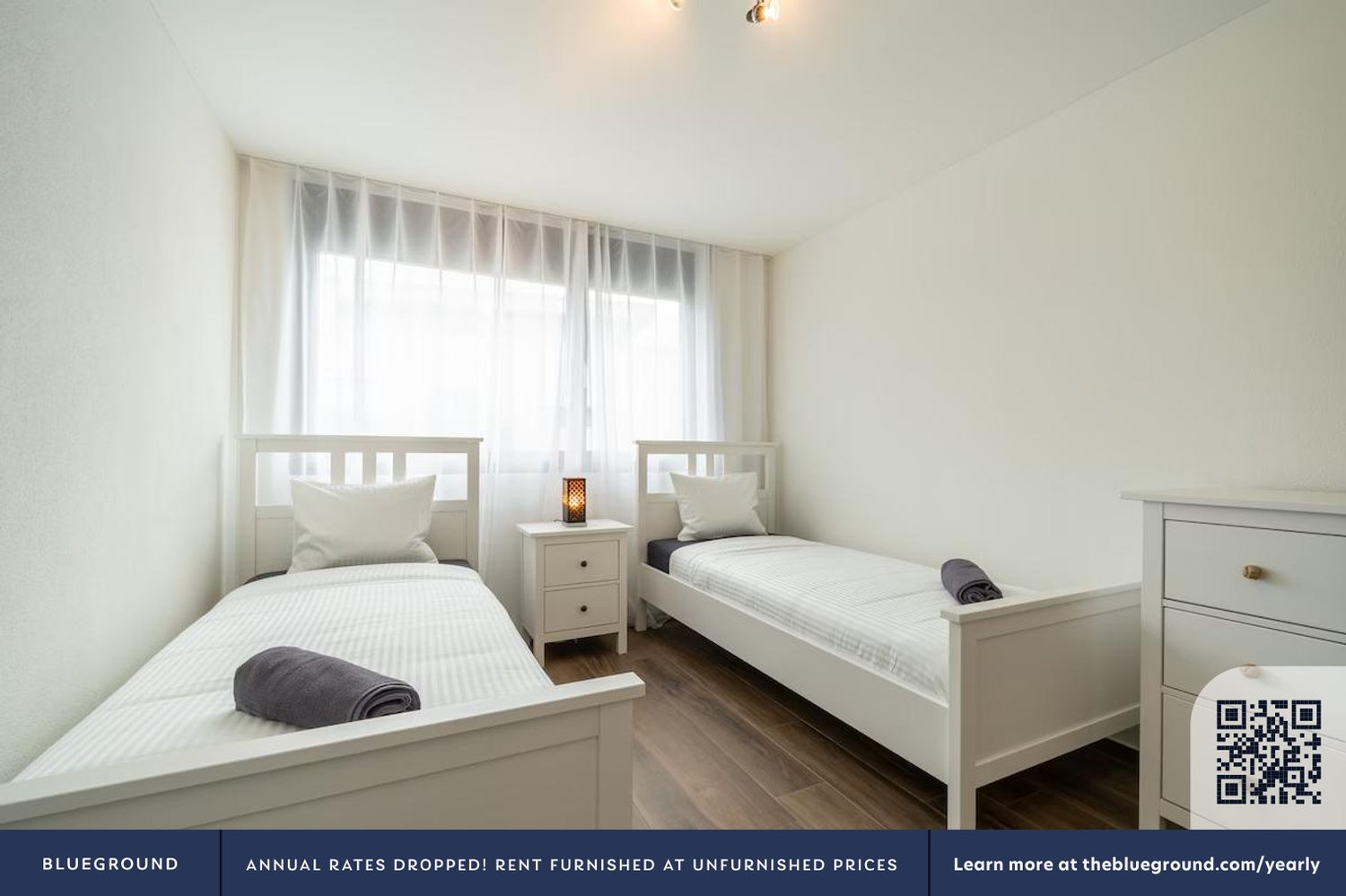 4 rooms furnished flat