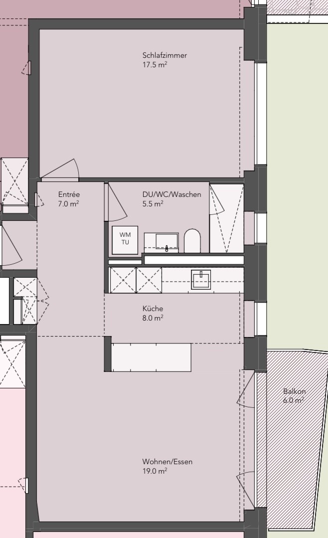 2 ½ rooms apartment, photo 5 of 5