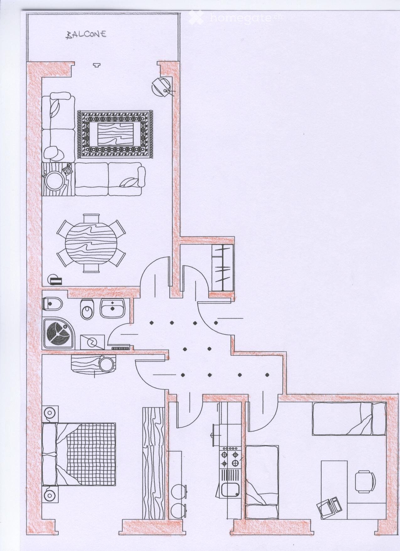 3 ½ rooms apartment, photo 5 sur 5