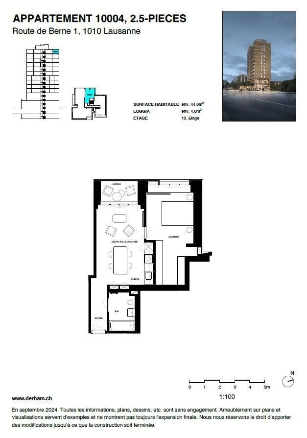 2 ½ rooms apartment, photo 8 of 8