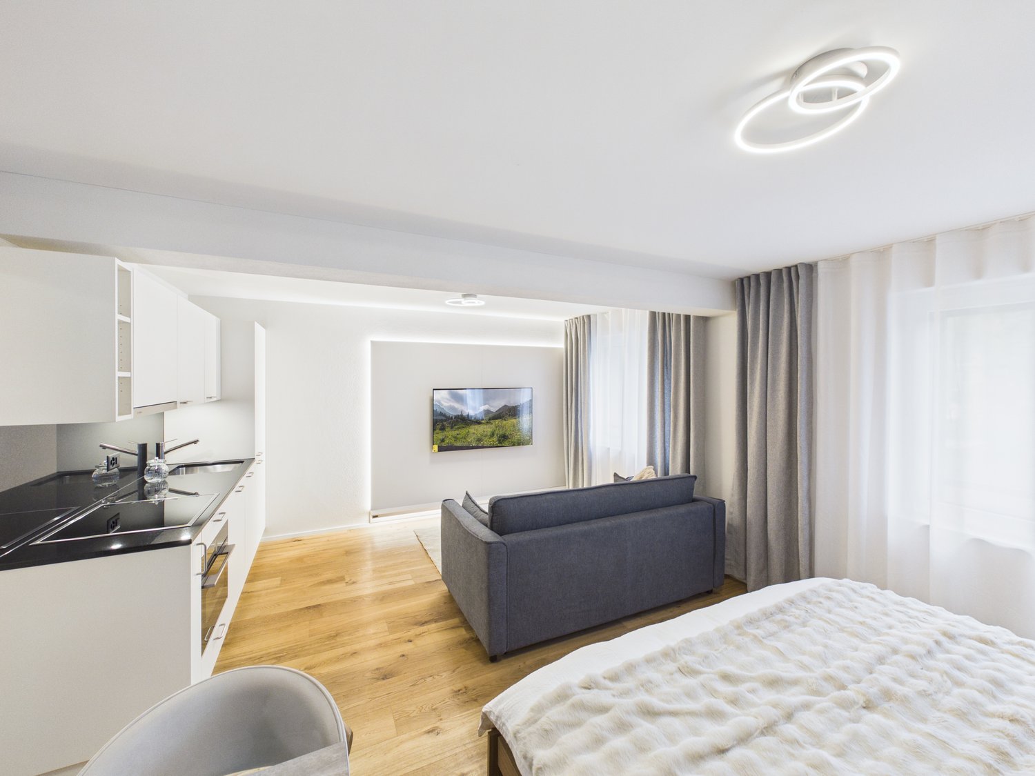 2 room furnished flat