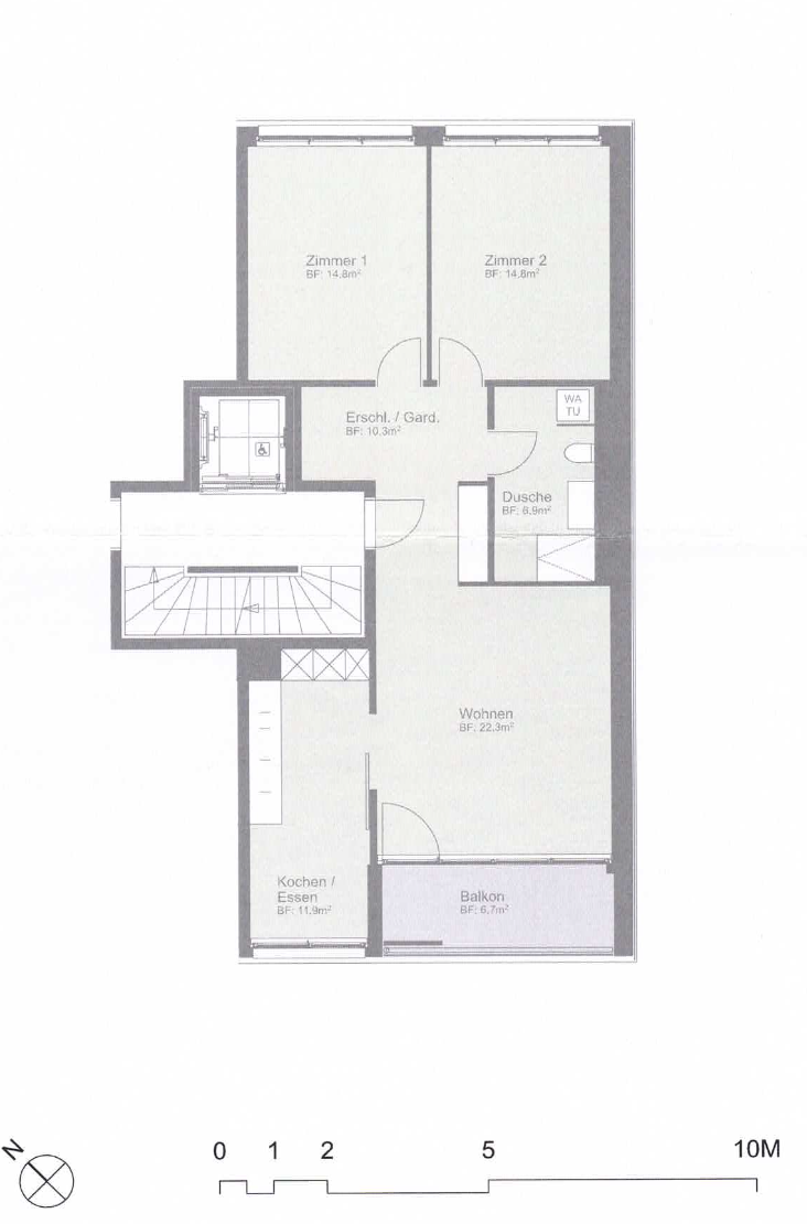 3 ½ rooms apartment, photo 10 of 10