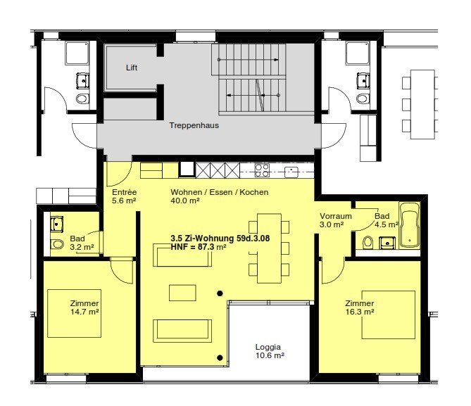 Appartamento di 3 ½ locali, foto 7 di 7