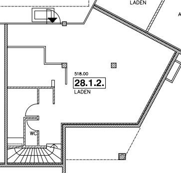 Negozio di 91m²