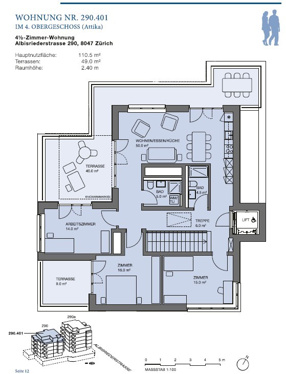4 ½ rooms apartment, photo 10 of 10