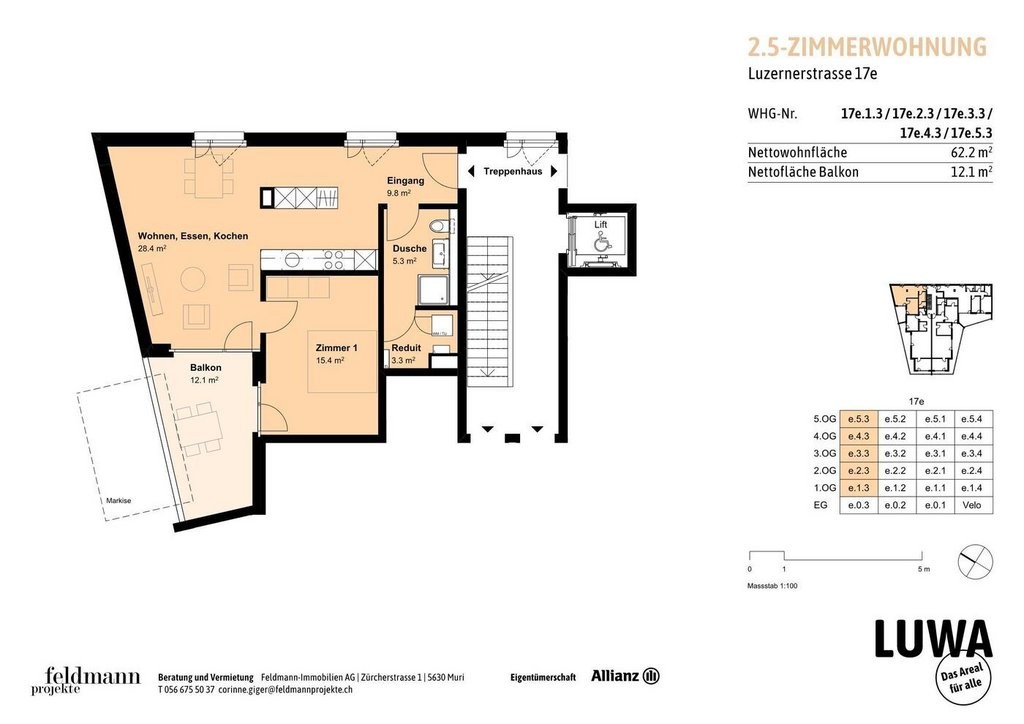 2 ½ rooms apartment, photo 9 of 9
