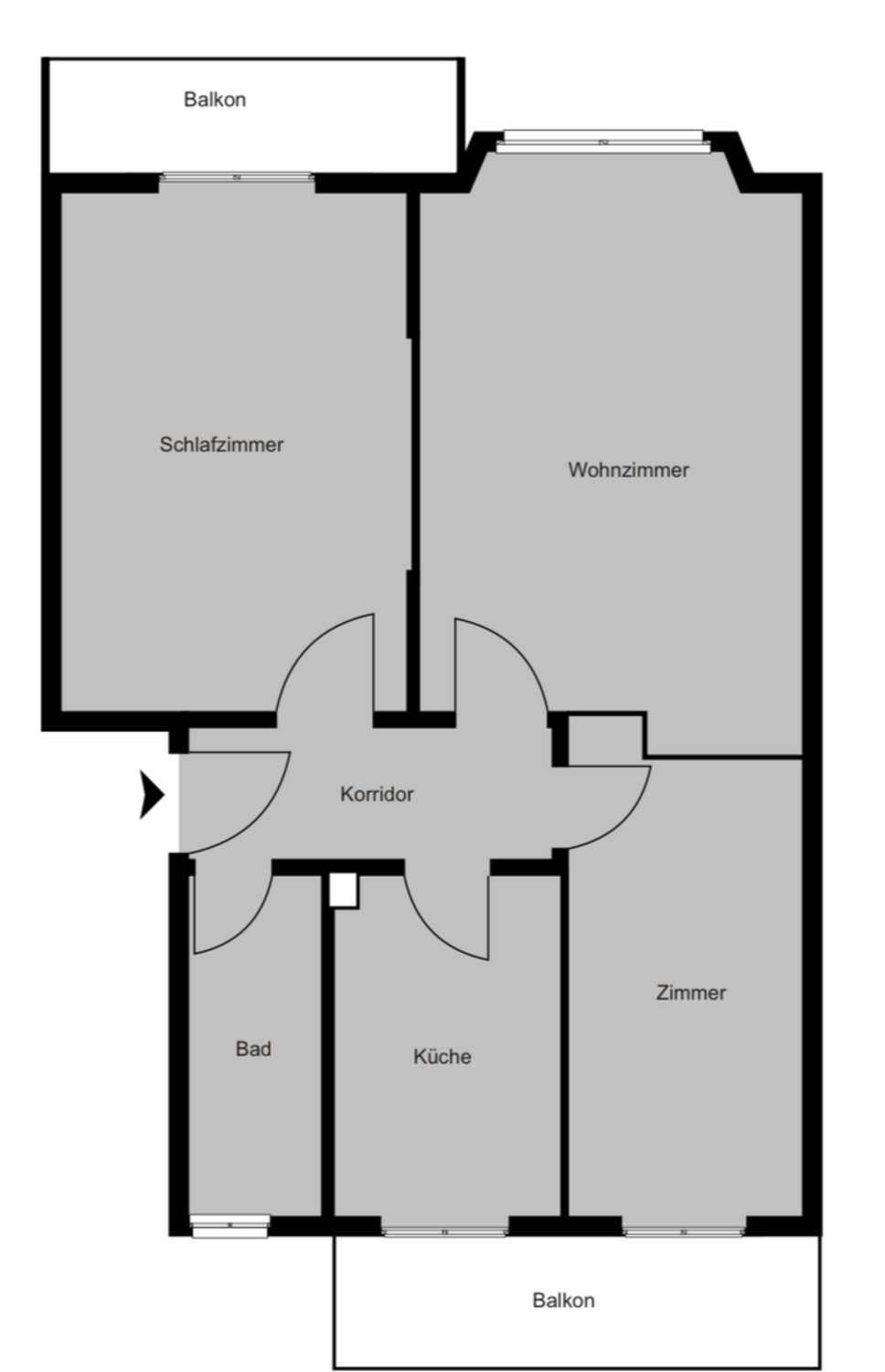 3 rooms apartment, photo 8 of 8