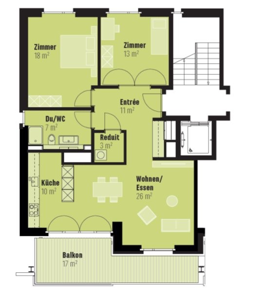 3 ½ rooms apartment, photo 10 sur 10