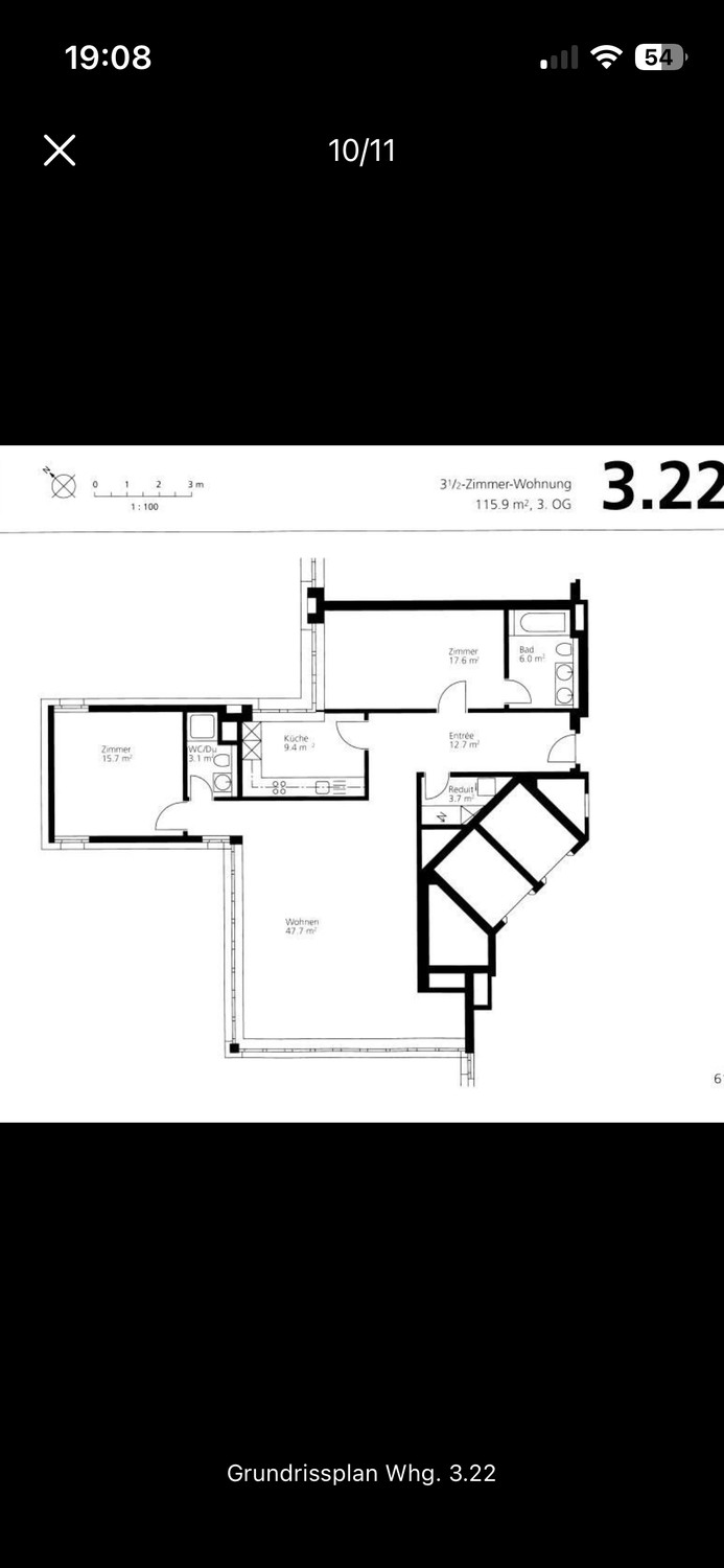 3 ½ rooms apartment, photo 7 of 9