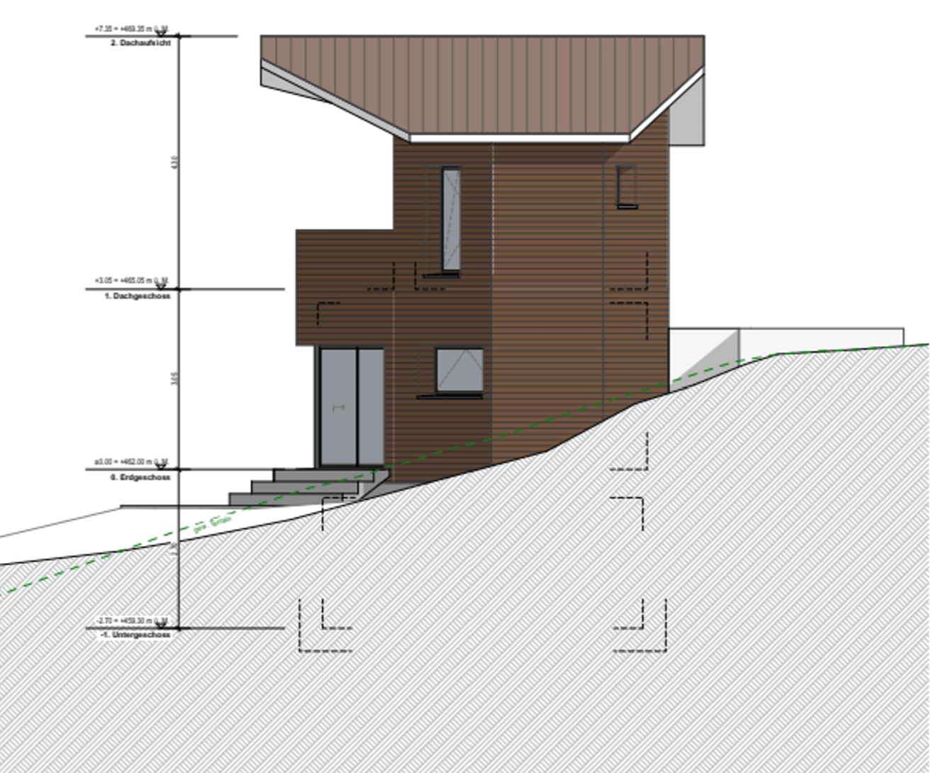 2 ½ rooms single house