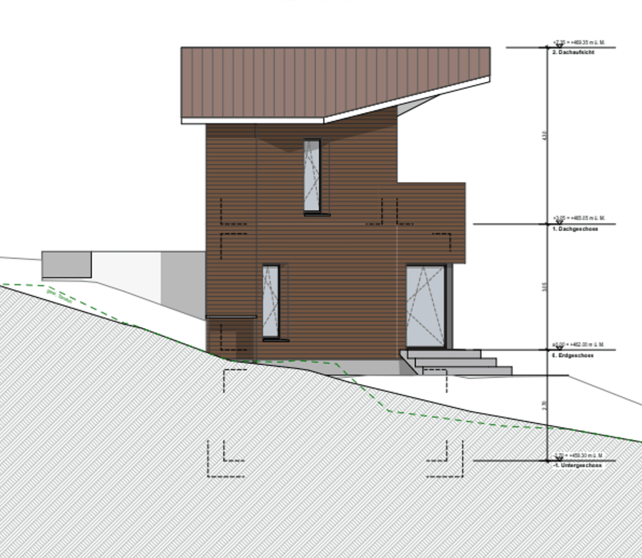 2 ½ rooms single house