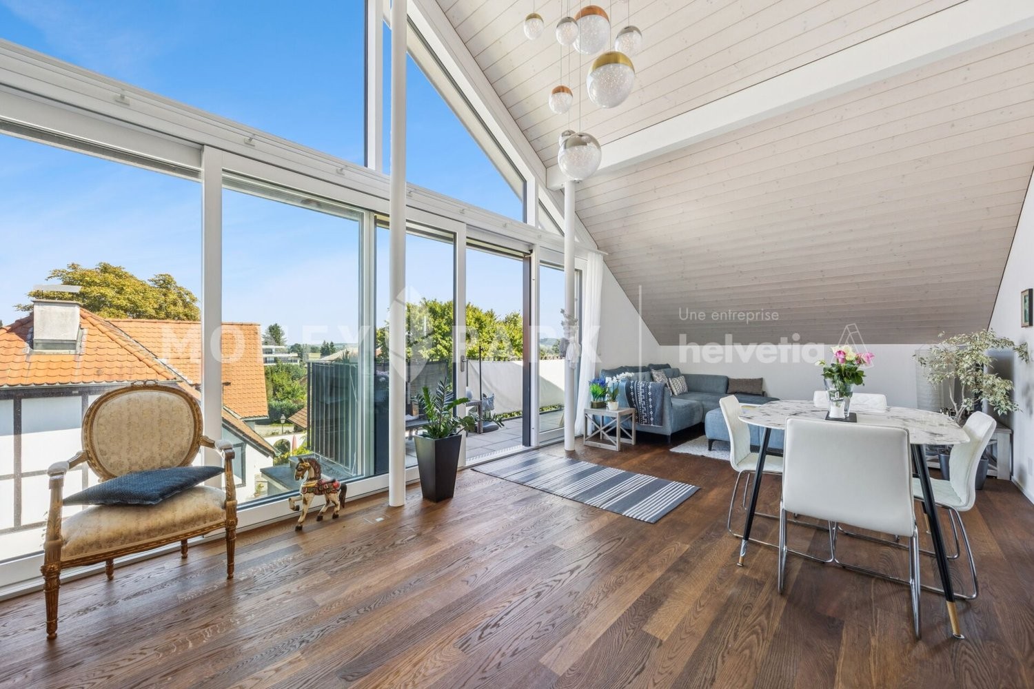 3 ½ pièces appartement en attique