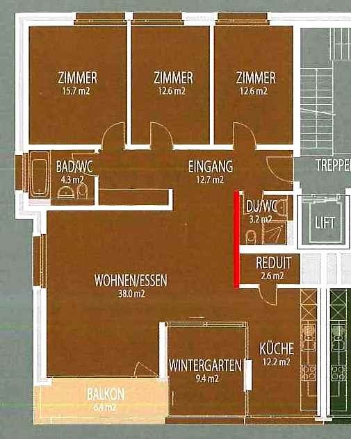 4 ½ rooms apartment, photo 9 of 9